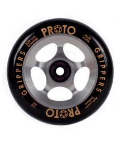 PROTO – Classic RAW Grippers 110mm (Black On Raw) Wheels