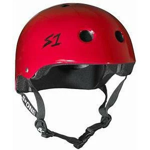 S1 Lifer Bright Gloss Red Helmet Safety Gear